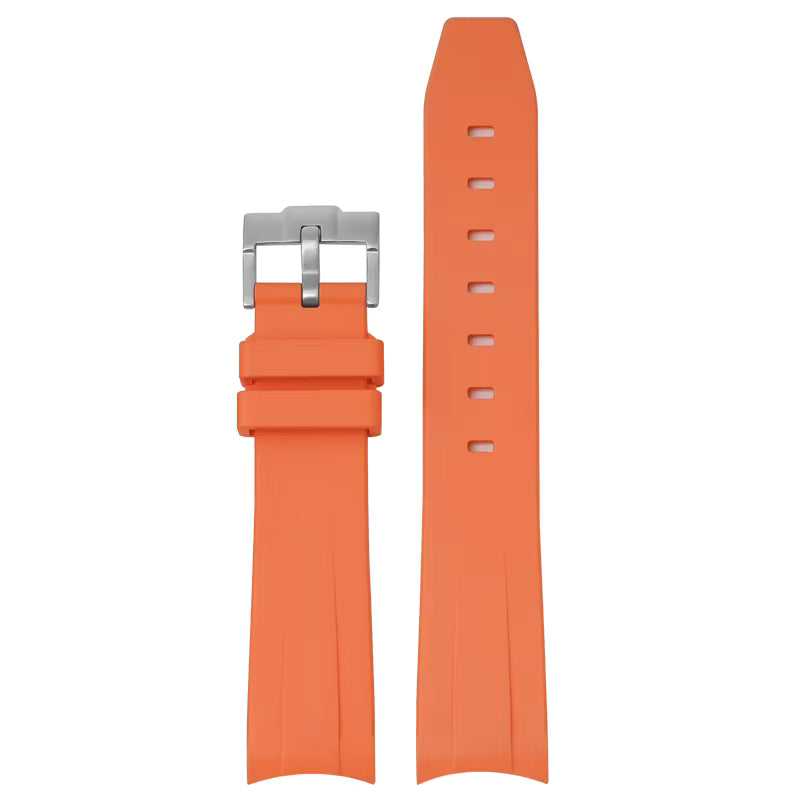 Rubber Strap for Omega X Swatch MoonSwatch Mission to the Moon - Orange